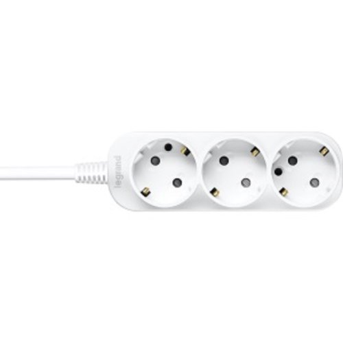 Удлинитель с заземлением Legrand Anam 3-м 2,5м 2200Вт белый   картинка 